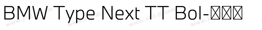 BMW Type Next TT Bol字体转换 BMW Type Next TT Bol字体转换